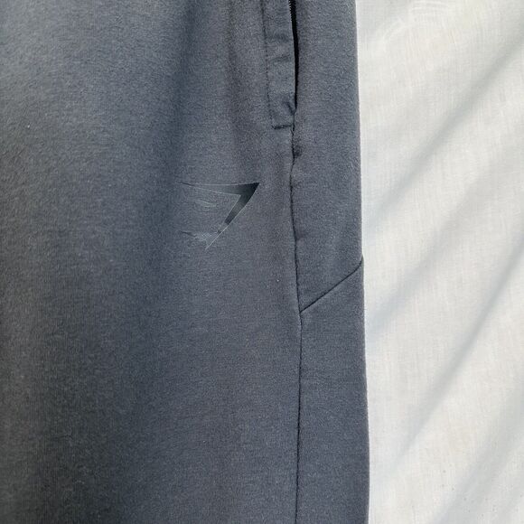 Gymshark Womens Joggers Pull On Size Small Black Athleisure Pants Zipper Side He - Picture 3 of 12